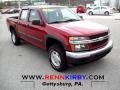 2006 Cherry Red Metallic Chevrolet Colorado LT Crew Cab 4x4  photo #1