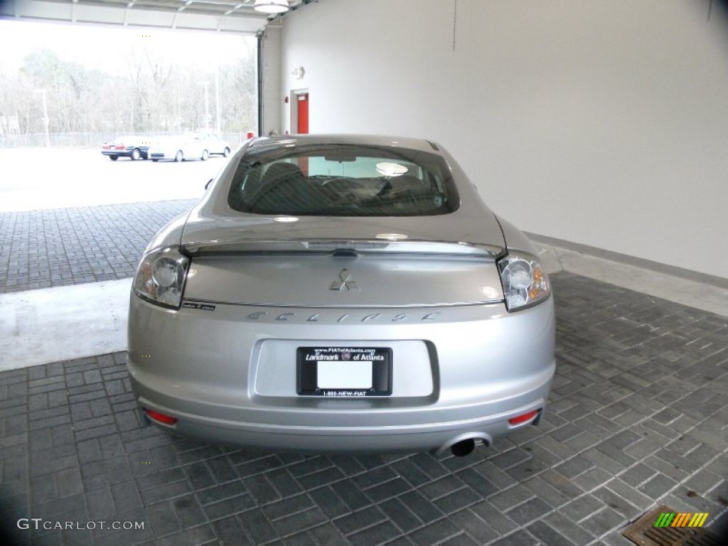 2009 Eclipse GS Coupe - Quicksilver Pearl / Dark Charcoal photo #4