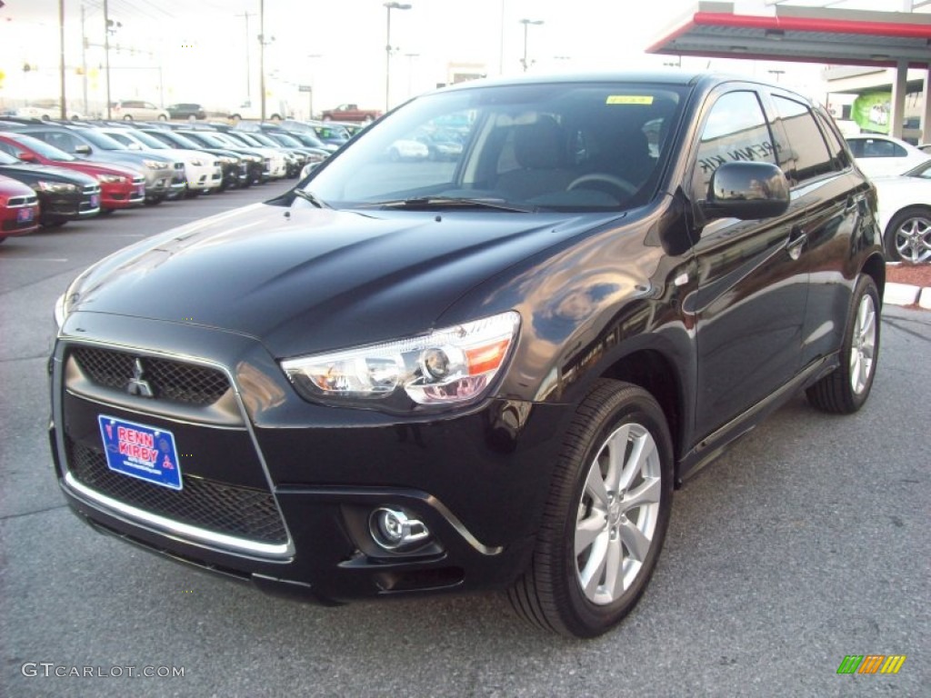 2012 Outlander Sport SE 4WD - Labrador Black / Black photo #1