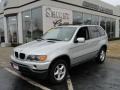 2002 Titanium Silver Metallic BMW X5 3.0i  photo #1