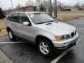 2002 Titanium Silver Metallic BMW X5 3.0i  photo #3