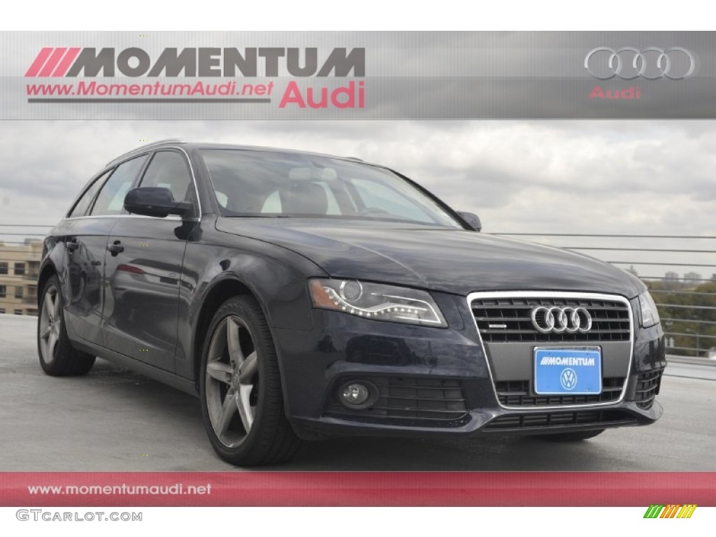 2010 A4 2.0T quattro Avant - Deep Sea Blue Pearl Effect / Beige photo #1