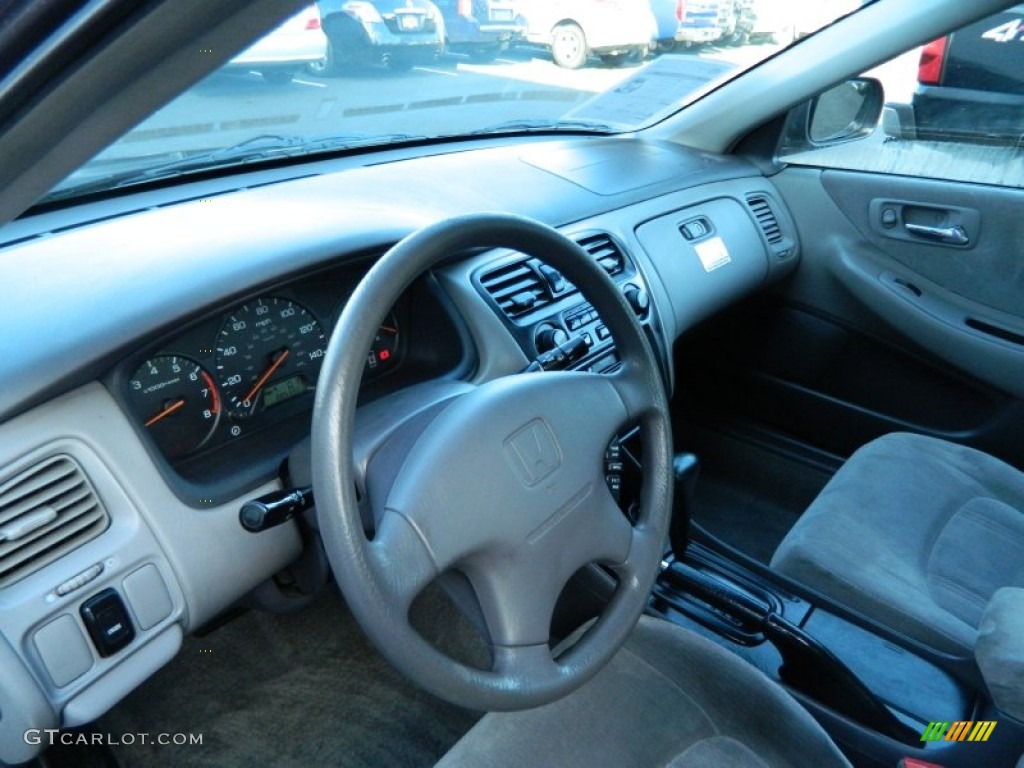 1999 Accord LX Sedan - Raisin Pearl / Gray photo #22