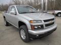 Sheer Silver Metallic 2012 Chevrolet Colorado LT Extended Cab 4x4 Exterior