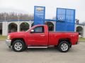 2012 Victory Red Chevrolet Silverado 1500 LT Regular Cab 4x4  photo #2