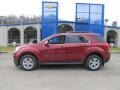 2012 Cardinal Red Metallic Chevrolet Equinox LT AWD  photo #2