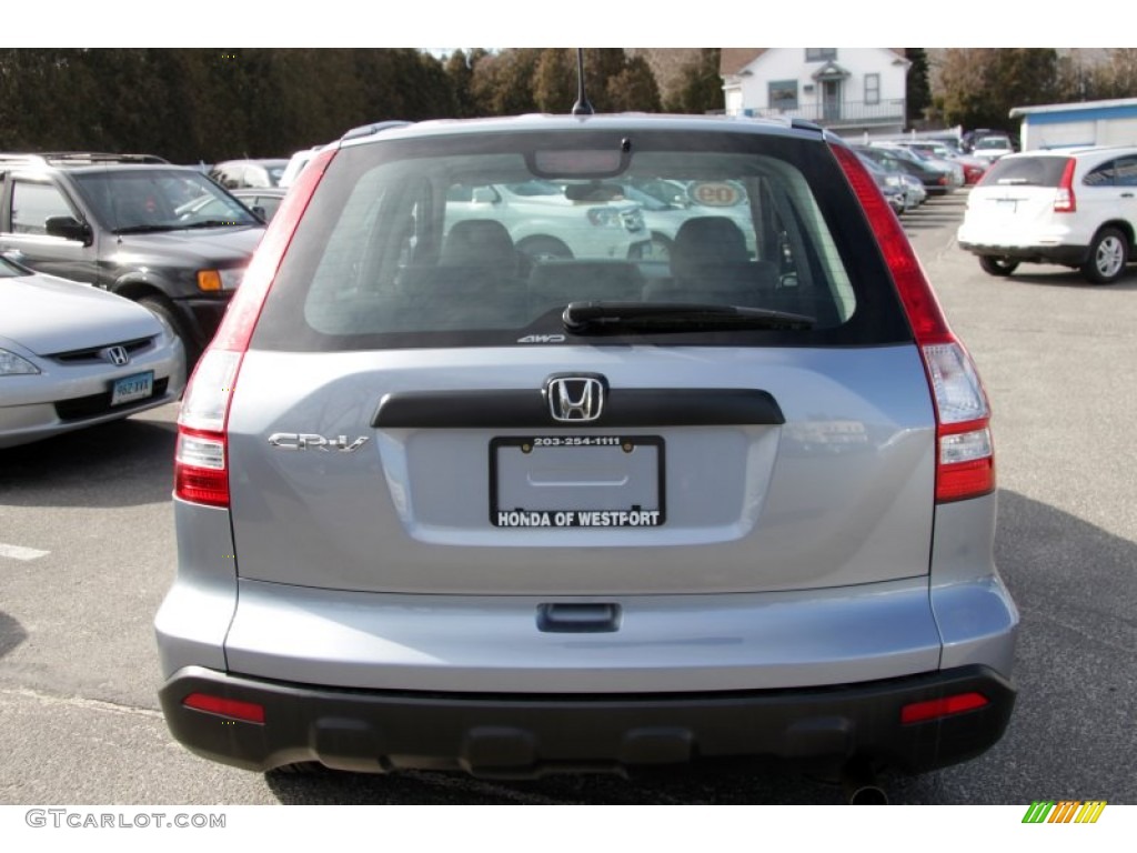 2009 CR-V LX 4WD - Glacier Blue Metallic / Gray photo #7