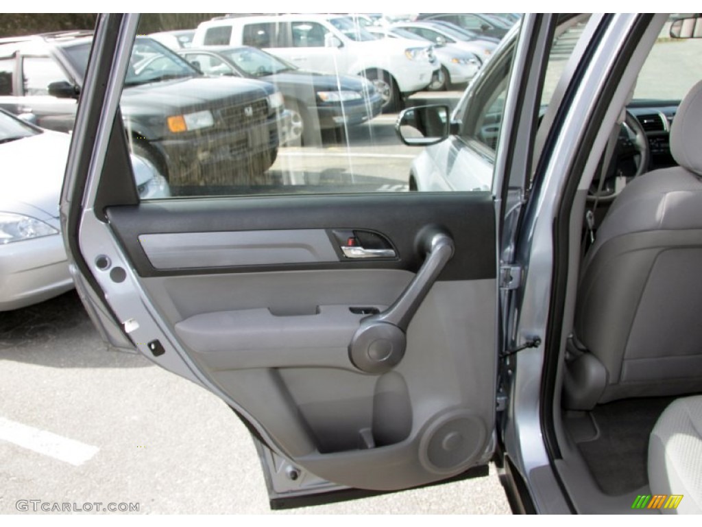 2009 CR-V LX 4WD - Glacier Blue Metallic / Gray photo #15