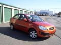 Sunset Orange - Rio LX Sedan Photo No. 3