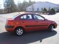 Sunset Orange - Rio LX Sedan Photo No. 4