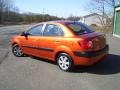 Sunset Orange - Rio LX Sedan Photo No. 5