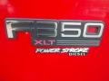 1997 Vermillion Red Ford F350 XLT Extended Cab Dually  photo #10