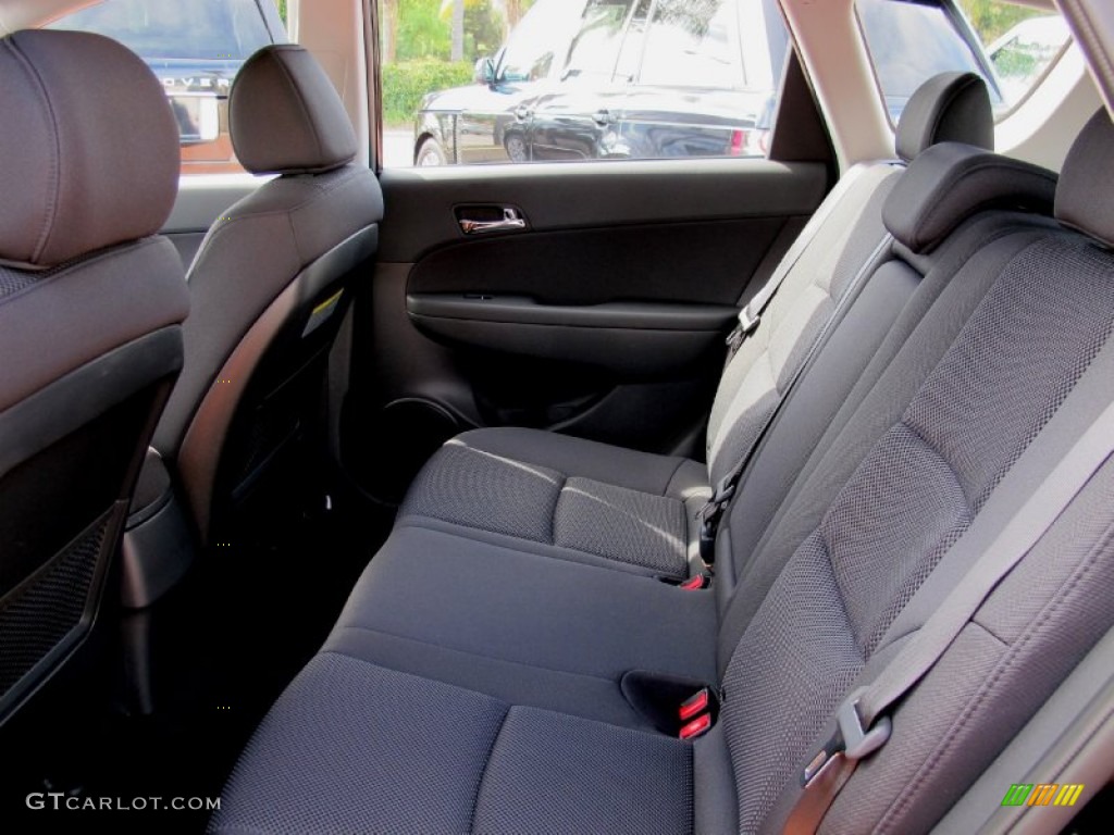 2012 Elantra GLS Touring - Midnight Black / Black photo #5