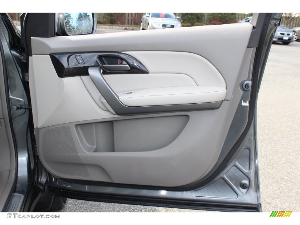 2007 MDX  - Nimbus Gray Metallic / Taupe photo #25