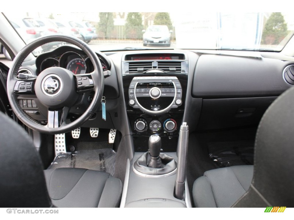 2009 Mazda RX-8 Sport Black Dashboard Photo #61306034