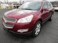 Red Jewel Tintcoat 2009 Chevrolet Traverse LTZ Exterior