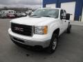 Summit White - Sierra 2500HD Extended Cab 4x4 Chassis Photo No. 3