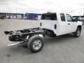 Summit White - Sierra 2500HD Extended Cab 4x4 Chassis Photo No. 18