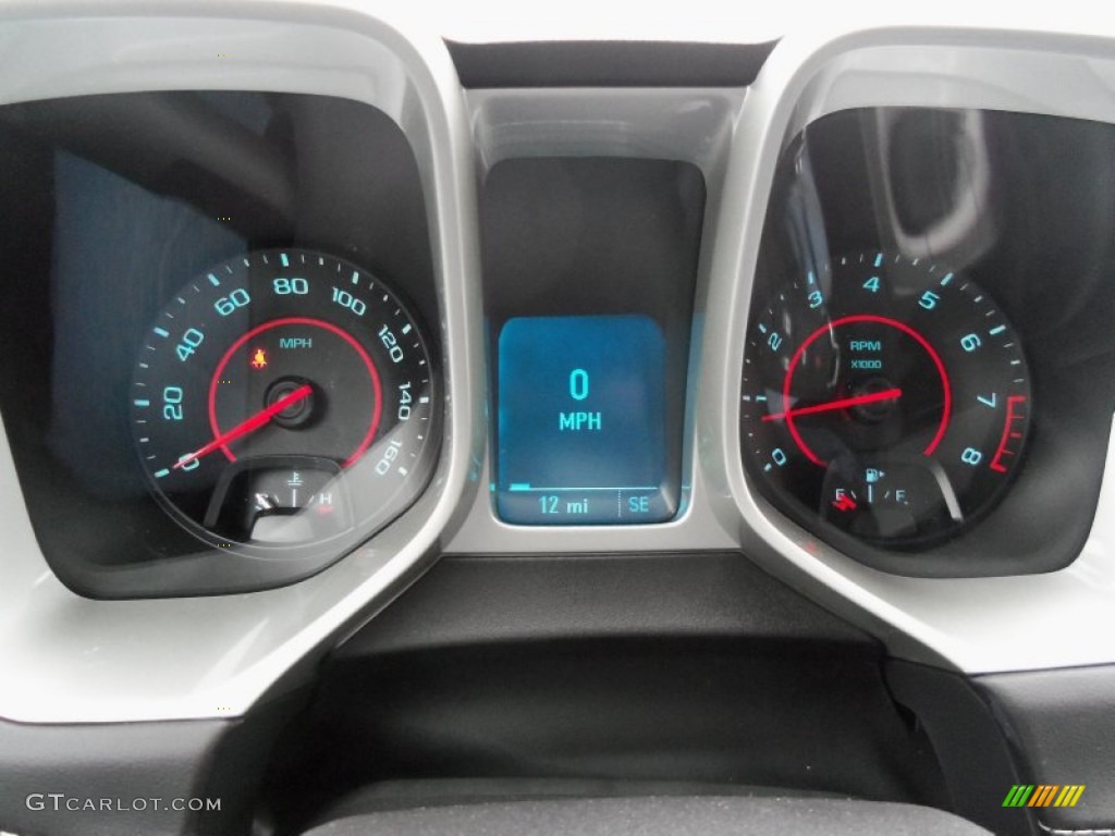 2012 Chevrolet Camaro LT 45th Anniversary Edition Coupe Gauges Photo #61308299