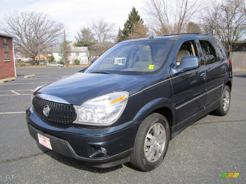 Dark Steel Blue Metallic 2004 Buick Rendezvous Ultra AWD Exterior Photo #61308392