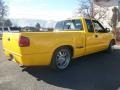 2003 Yellow Chevrolet S10 Extended Cab  photo #2