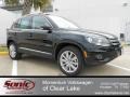 Deep Black Metallic - Tiguan SE Photo No. 1