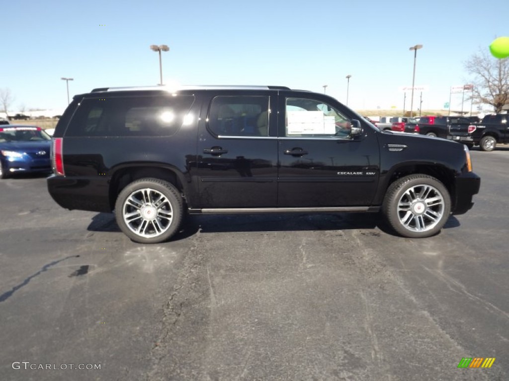 Black Raven 2012 Cadillac Escalade ESV Premium AWD Exterior Photo #61309748