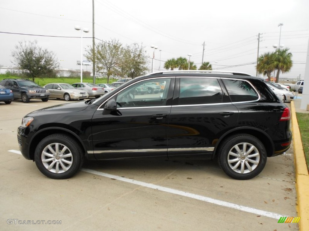 Black 2012 Volkswagen Touareg VR6 FSI Sport 4XMotion Exterior Photo #61310355
