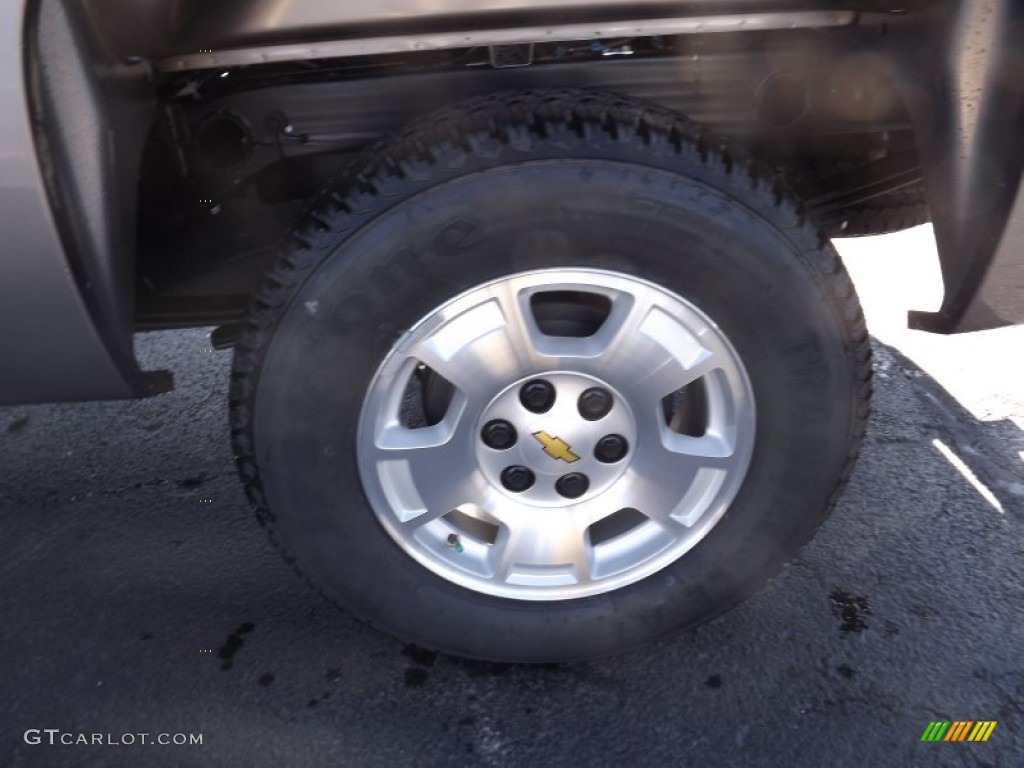 2012 Silverado 1500 LT Crew Cab 4x4 - Graystone Metallic / Light Titanium/Dark Titanium photo #16