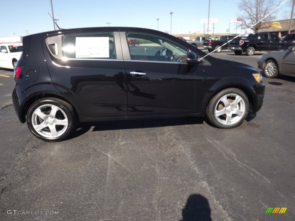 Black 2012 Chevrolet Sonic LTZ Hatch Exterior Photo #61310657
