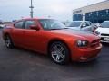 2006 Go Mango! Orange Dodge Charger R/T Daytona  photo #2