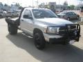 Bright Silver Metallic - Ram 3500 SLT Regular Cab 4x4 Stake Truck Photo No. 7