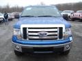 2012 Blue Flame Metallic Ford F150 XLT SuperCab 4x4  photo #3