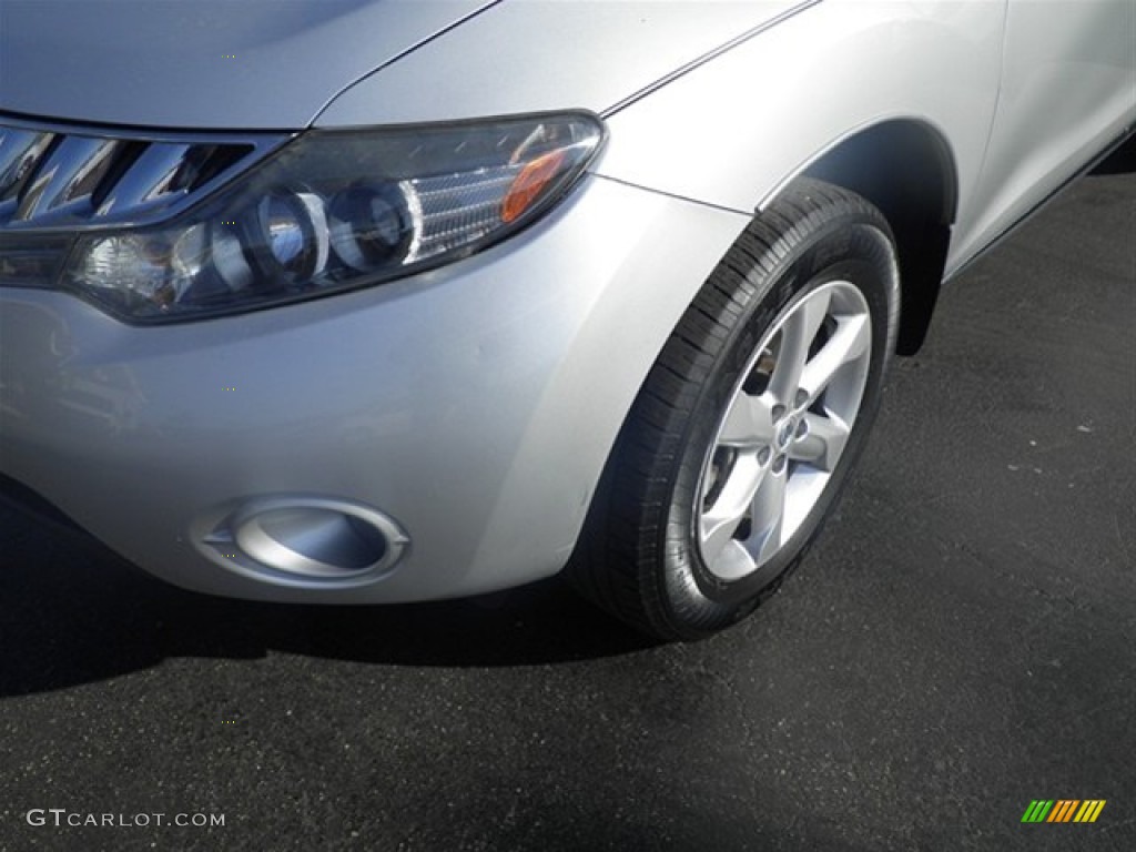 2009 Murano S - Brilliant Silver Metallic / Black photo #4