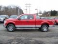 Red Candy Metallic 2012 Ford F150 XLT SuperCab 4x4 Exterior