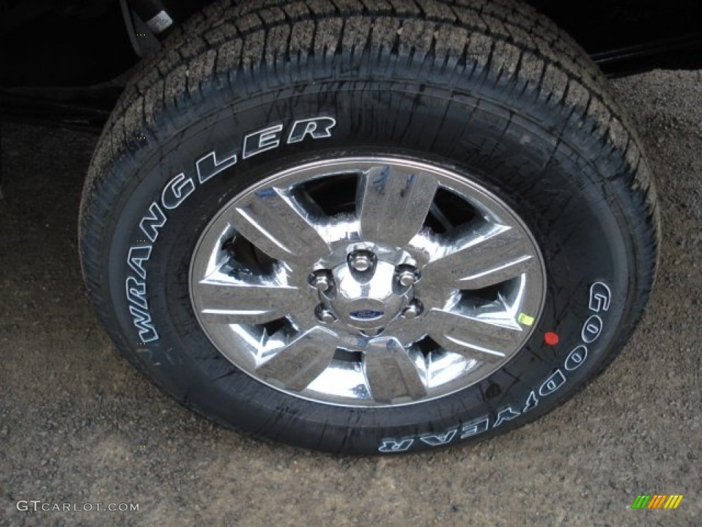 2012 Ford F150 XLT SuperCab 4x4 Wheel Photo #61312552