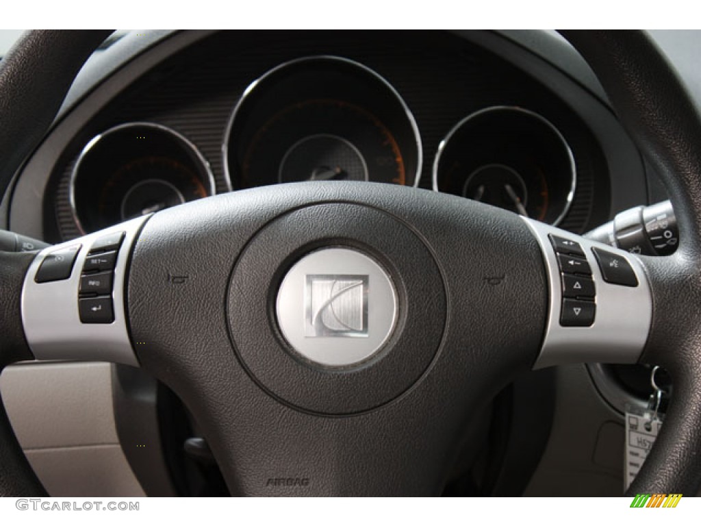 2007 Aura XE - Berry Red / Gray photo #8