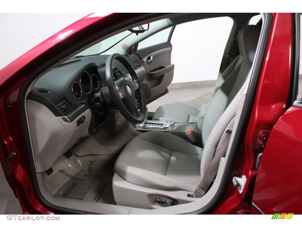 2007 Aura XE - Berry Red / Gray photo #18