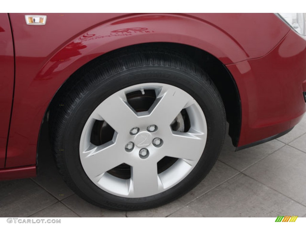 2007 Aura XE - Berry Red / Gray photo #28