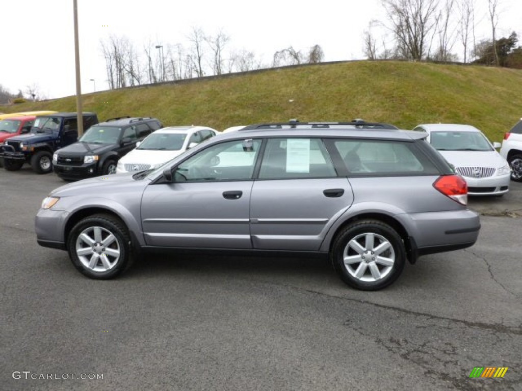 2009 Outback 2.5i Special Edition Wagon - Quartz Silver Metallic / Off Black photo #4