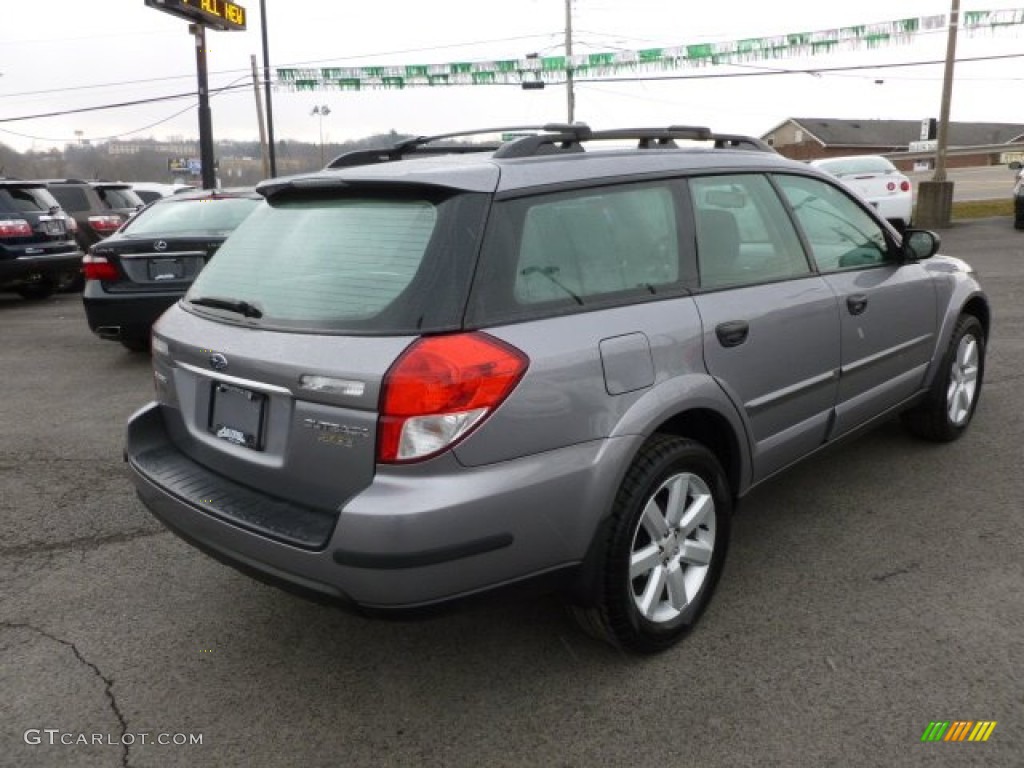 2009 Outback 2.5i Special Edition Wagon - Quartz Silver Metallic / Off Black photo #7