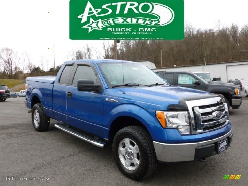 Blue Flame Metallic Ford F150