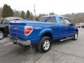 2009 Blue Flame Metallic Ford F150 XLT SuperCab 4x4  photo #7