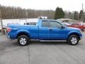 2009 Blue Flame Metallic Ford F150 XLT SuperCab 4x4  photo #8