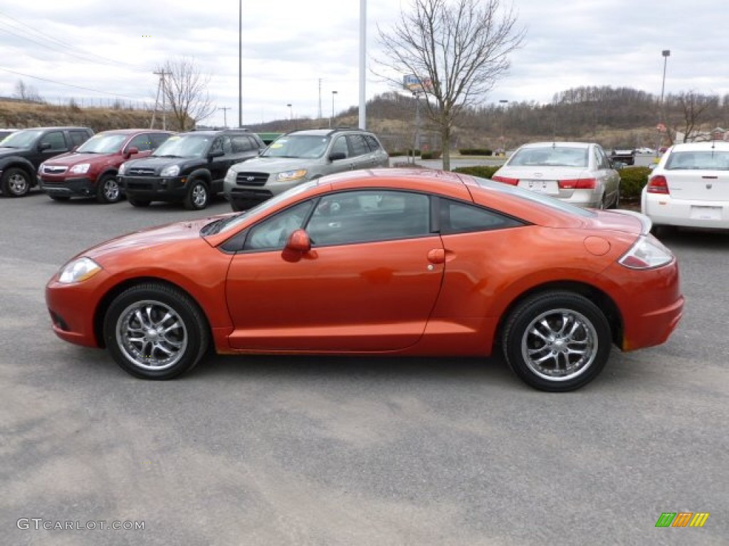 Sunset Pearlescent Pearl 2009 Mitsubishi Eclipse GS Coupe Exterior Photo #61316117