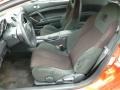 Terra Cotta/Charcoal 2009 Mitsubishi Eclipse GS Coupe Interior Color