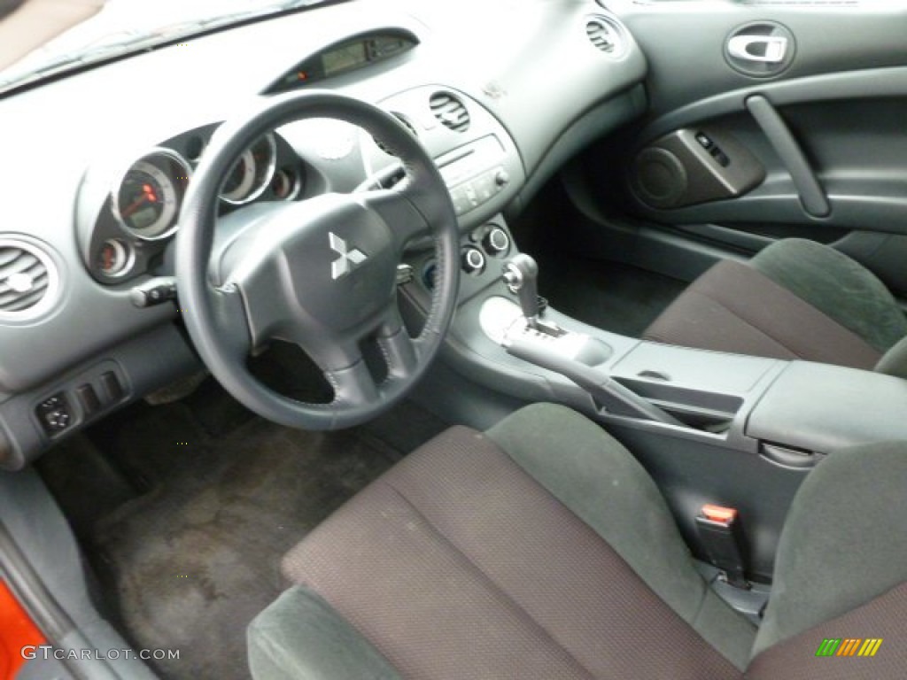 Terra Cotta/Charcoal Interior 2009 Mitsubishi Eclipse GS Coupe Photo #61316243