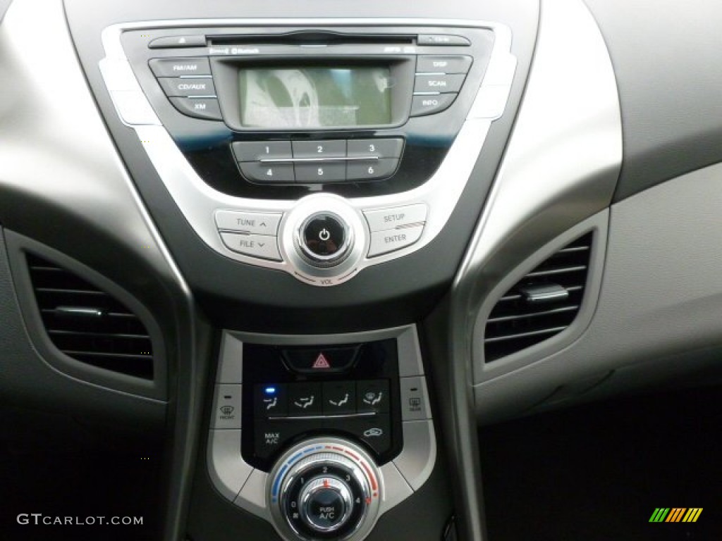 2012 Elantra GLS - Harbor Gray Metallic / Gray photo #19