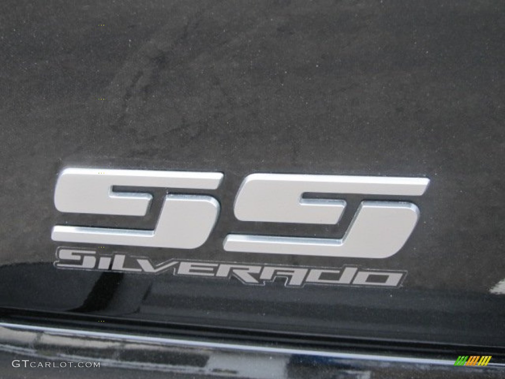 2004 Silverado 1500 SS Extended Cab AWD - Black / Dark Charcoal photo #10