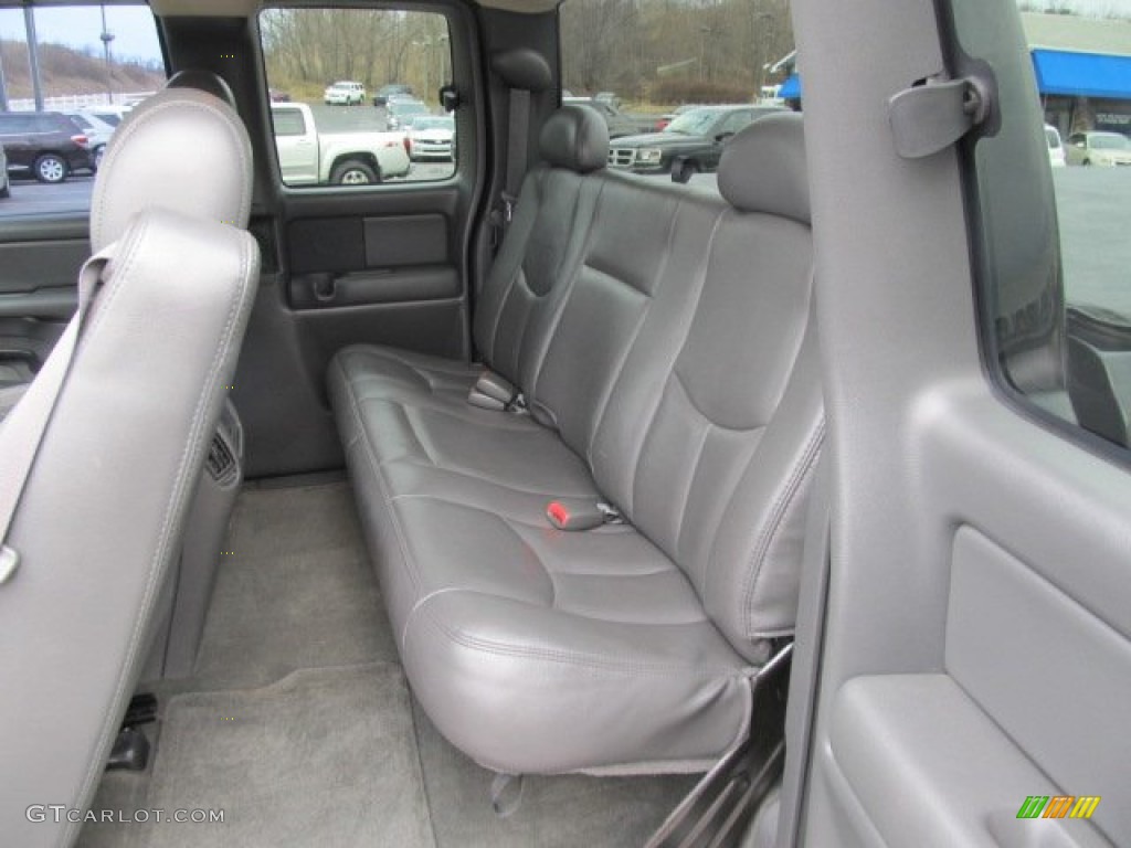 2004 Silverado 1500 SS Extended Cab AWD - Black / Dark Charcoal photo #16